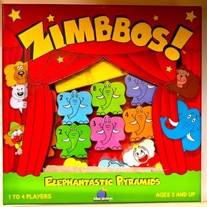 ZIMBBOS elephantastic pyramids by Blue Orange hot games cool planet ages 3 & up